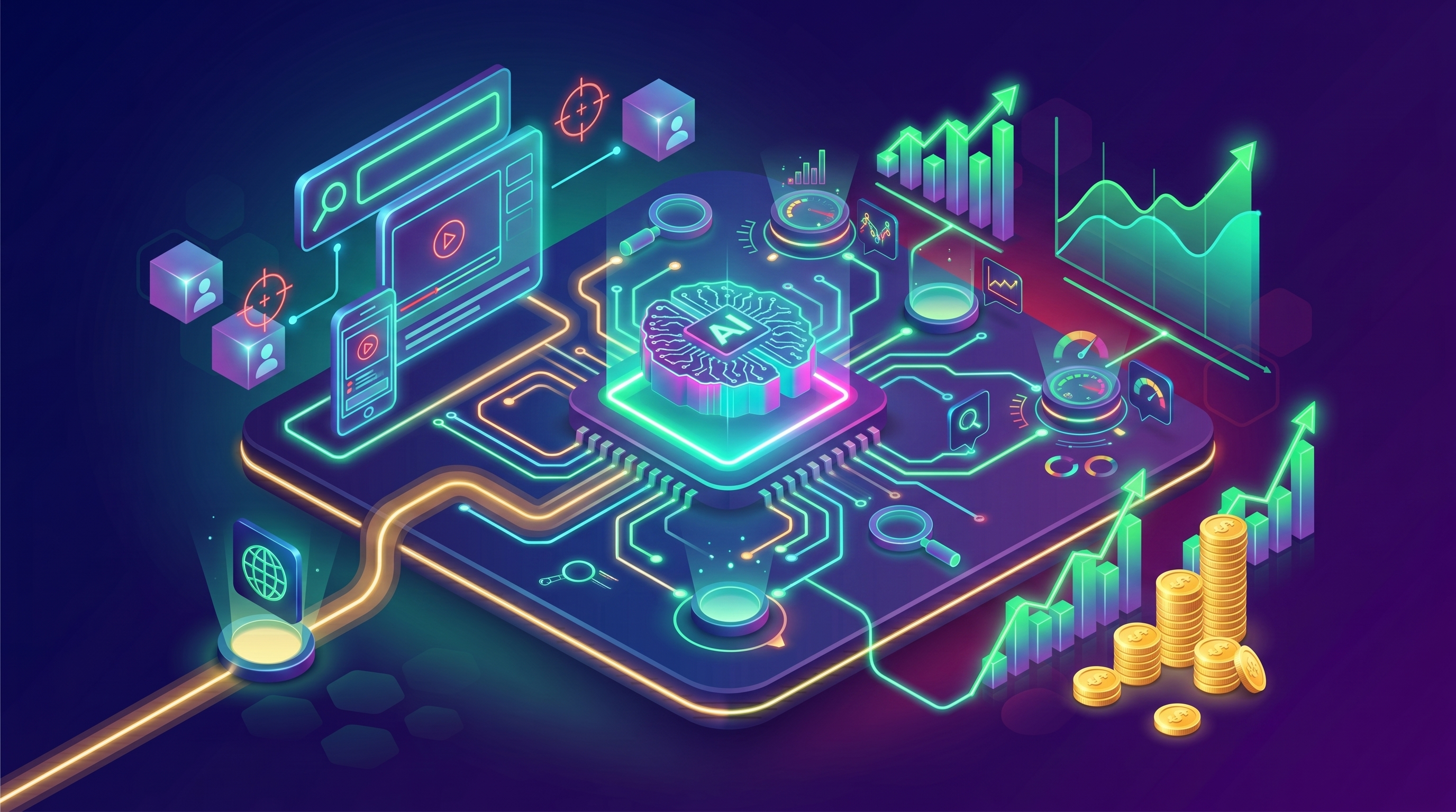 Google Ads em 2026: AI Max, Performance Max e a nova era da mídia orientada por inteligência artificial